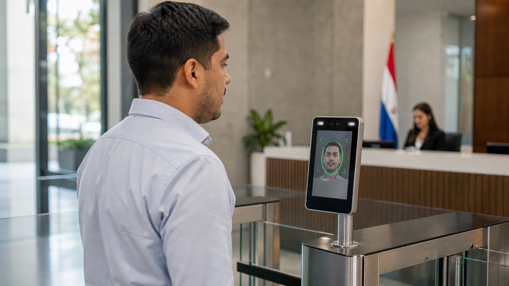 Reconocimiento biométrico facial para control de acceso