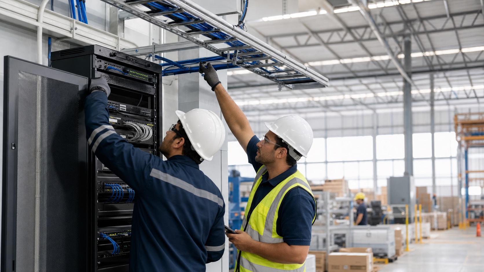 Redes de datos para instalaciones industriales