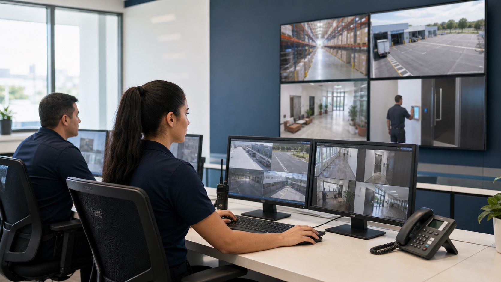Operación centralizada mediante software VMS